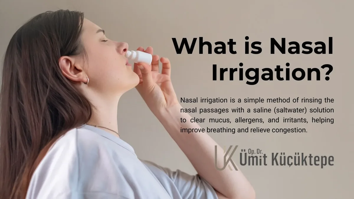 What is nasal irrigation? 