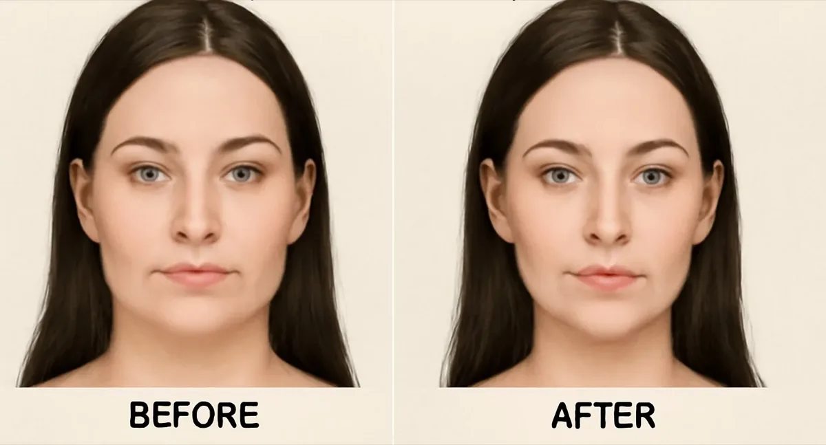 Bichectomy before and after-3 Bichectomy before and after-3